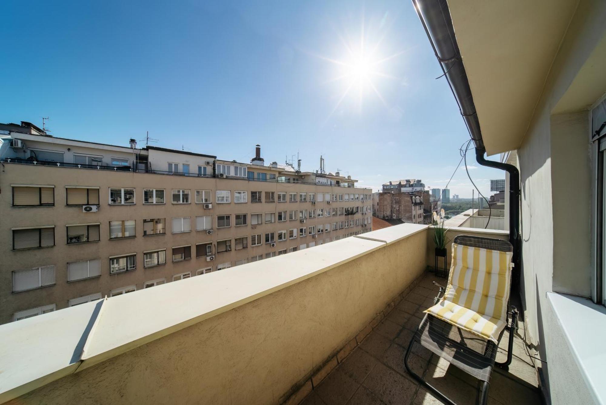 Roof Shelter City View Old Town Renovated Beograd Ngoại thất bức ảnh
