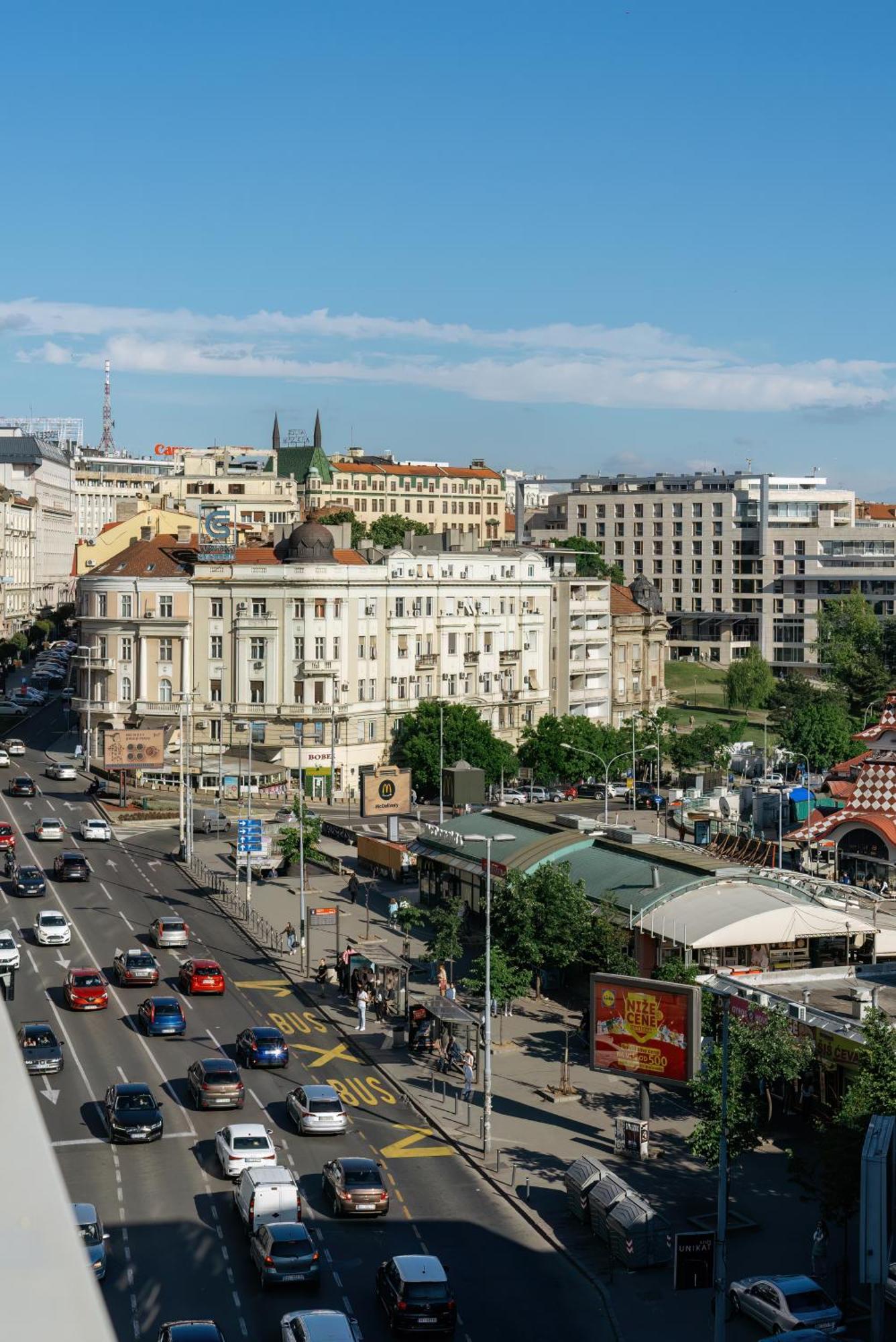 Roof Shelter City View Old Town Renovated Beograd Ngoại thất bức ảnh